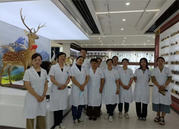 w66利来装饰展览工程有限公司设计施工的青海卫校中药标本馆正式开放